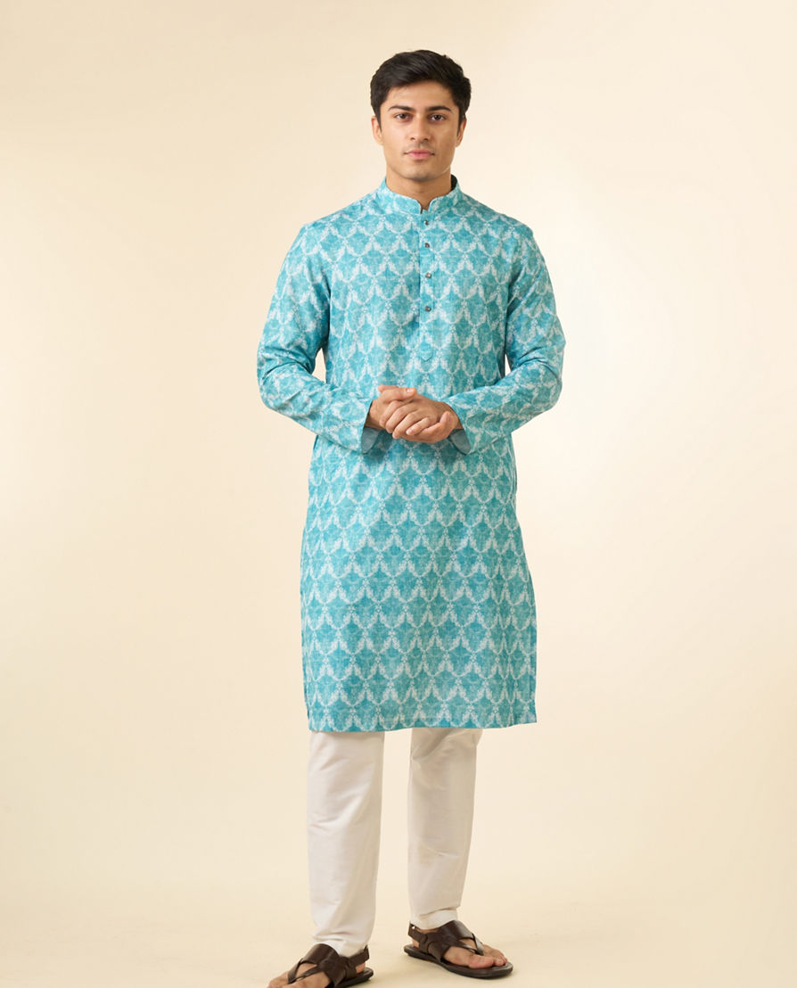 Diwas Men Emerald Spark Kurta
