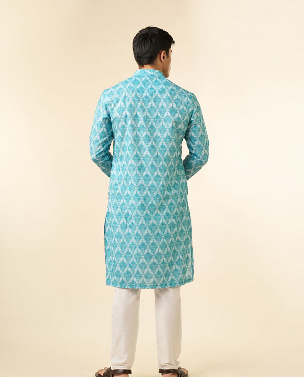 Diwas Men Emerald Spark Kurta