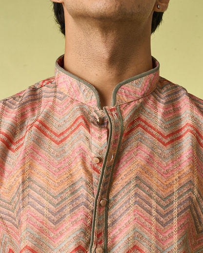 Diwas Men Fawn Serenity Kurta Pajama