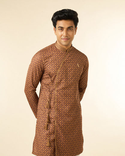 Diwas Men Mustard Delight Kurta