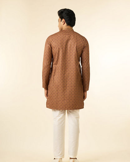 Diwas Men Mustard Delight Kurta