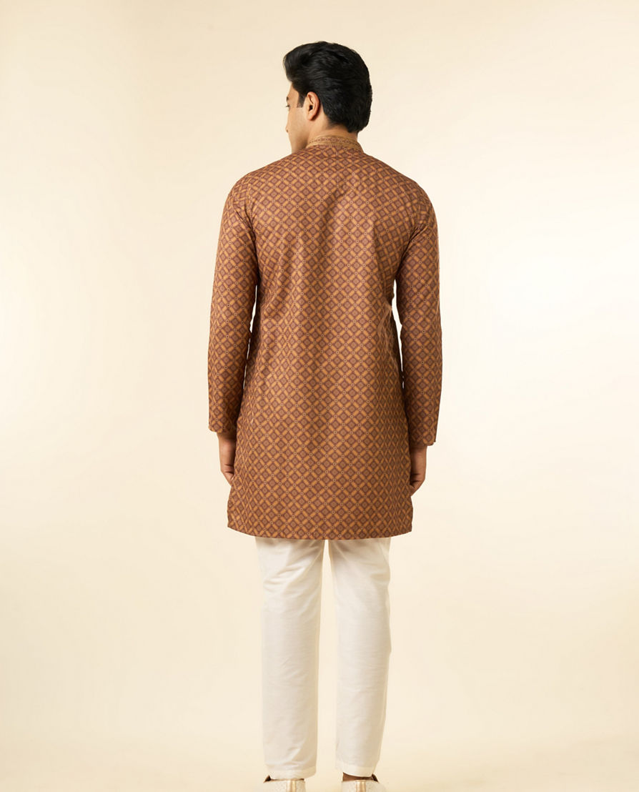 Diwas Men Mustard Delight Kurta