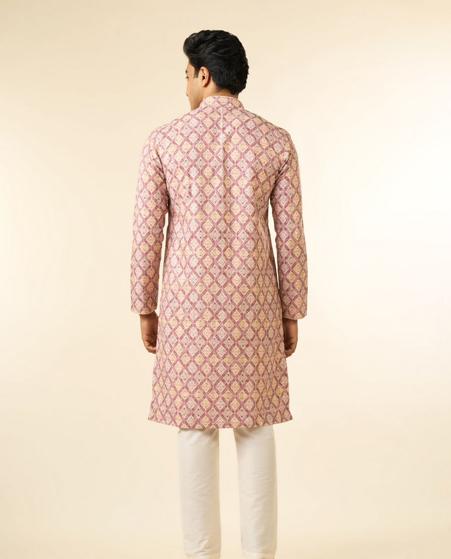 Diwas Men Beige Chic Elegance Kurta