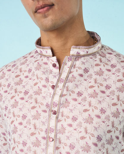 Diwas Men Classic Cream Kurta Kurta