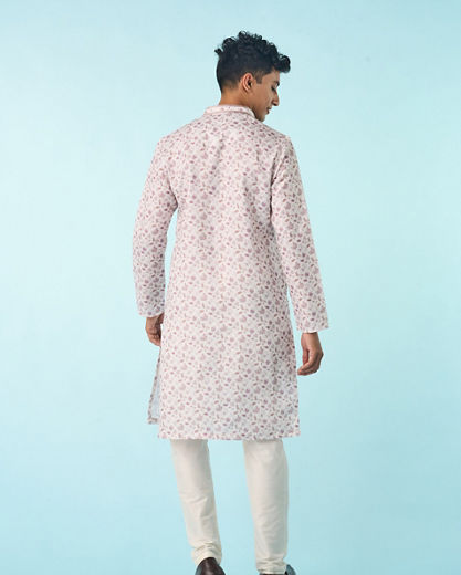 Diwas Men Classic Cream Kurta Kurta