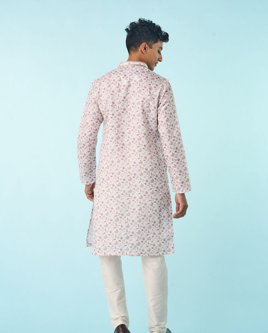 Diwas Men Classic Cream Kurta Kurta