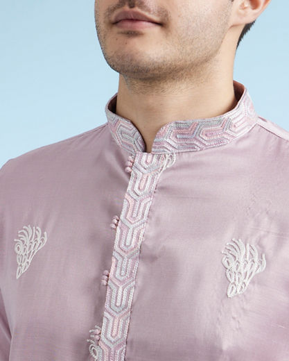 Diwas Men Lilac Splendor Kurta