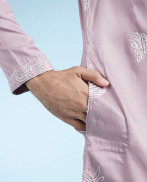 Diwas Men Lilac Splendor Kurta