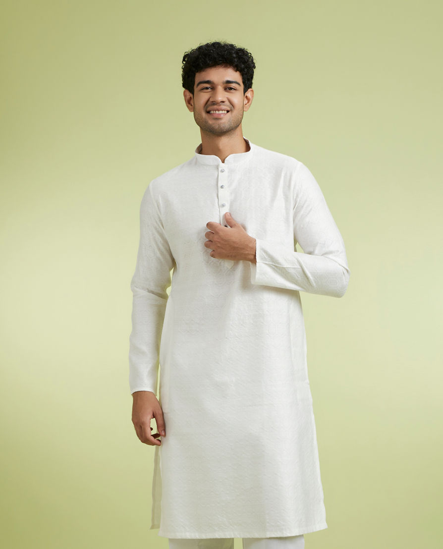 Diwas Men Cream Radiance Kurta