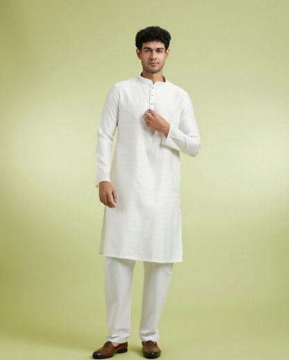 Diwas Men Cream Radiance Kurta