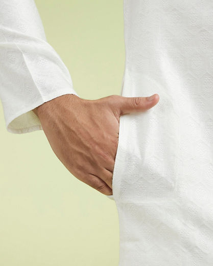Diwas Men Cream Radiance Kurta