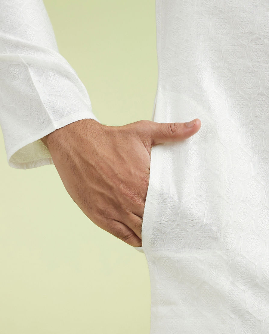 Diwas Men Cream Radiance Kurta