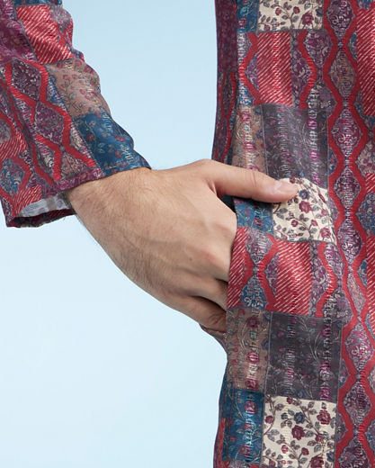 Diwas Men Majestic Maroon Kurta