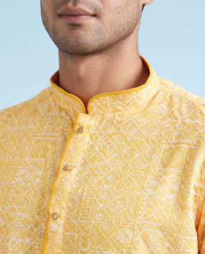Diwas Men Sunlit Celebration Kurta