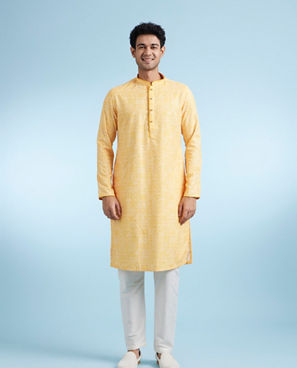 Diwas Men Sunlit Celebration Kurta