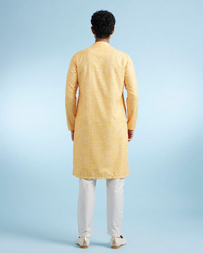 Diwas Men Sunlit Celebration Kurta