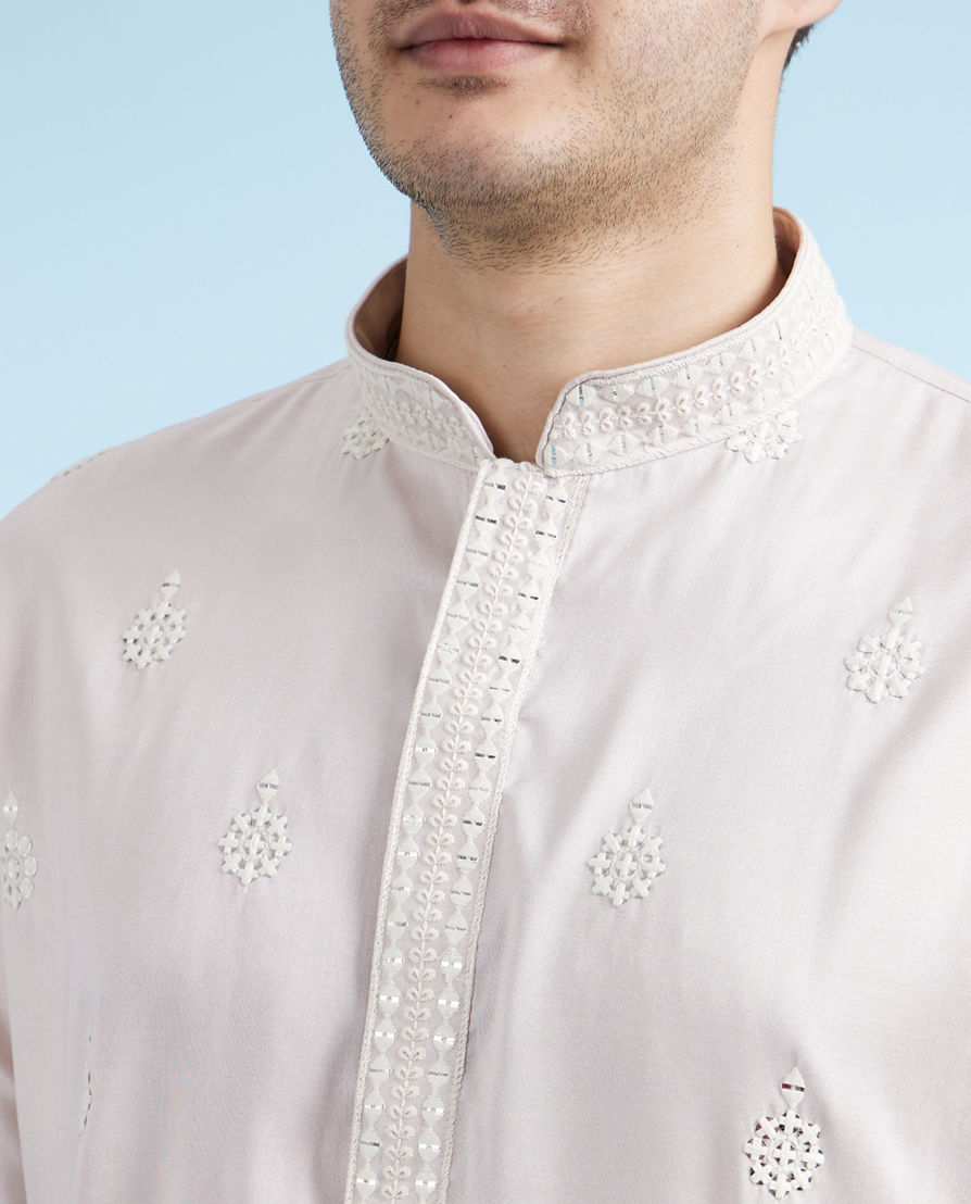 Diwas Men Lilac Elegance Kurta