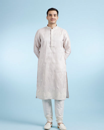 Diwas Men Lilac Elegance Kurta
