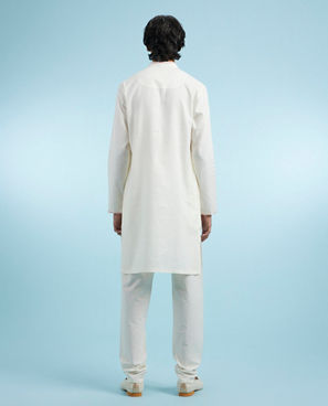 Diwas Men Elegant Cream Kurta