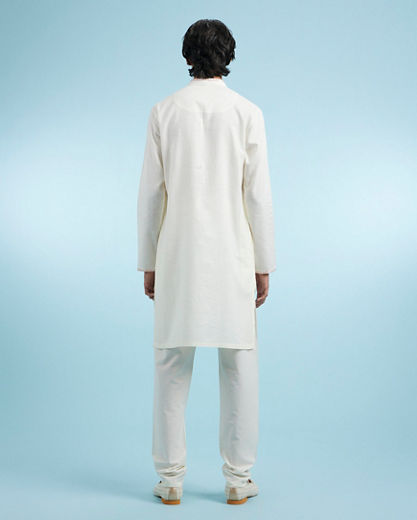 Diwas Men Elegant Cream Kurta