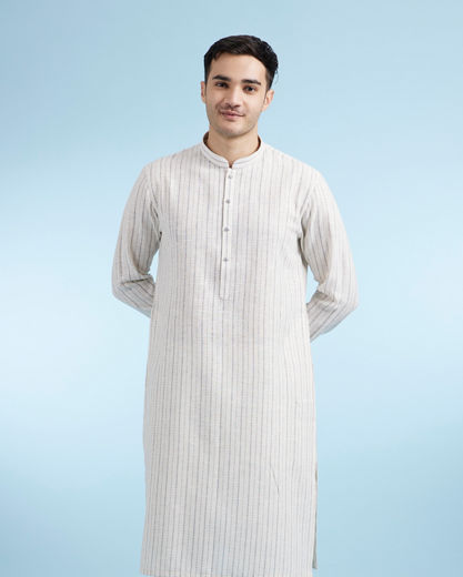 Diwas Men Cream Elegance Kurta
