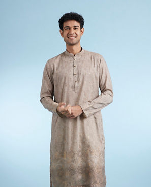 Diwas Men Walnut Elegance Kurta