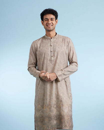 Diwas Men Walnut Elegance Kurta