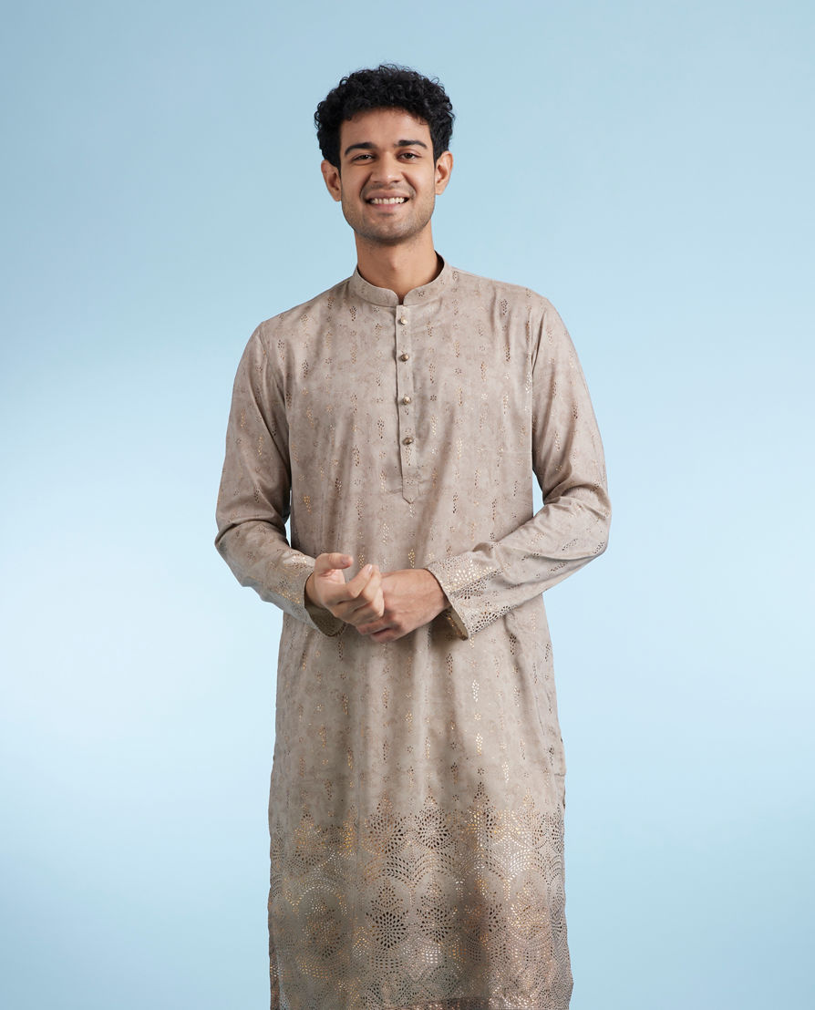 Diwas Men Walnut Elegance Kurta