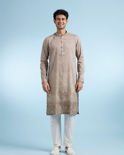 Diwas Men Walnut Elegance Kurta