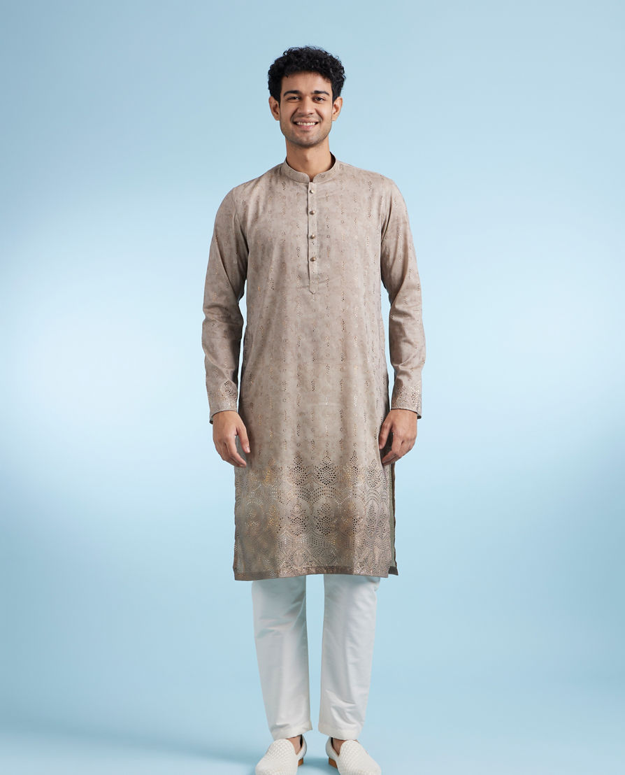 Diwas Men Walnut Elegance Kurta