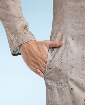 Diwas Men Walnut Elegance Kurta