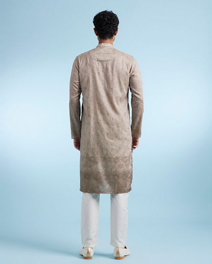 Diwas Men Walnut Elegance Kurta