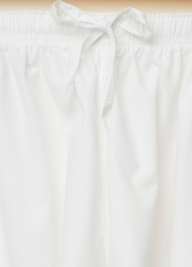 Manyavar Men Pristine White Angrakha Kurta Set