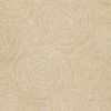 Natural Beige Self Rose Printed Kurta