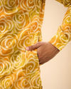 Manyavar Men Mustard Elegance Kurta