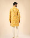 Manyavar Men Mustard Elegance Kurta
