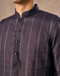 Manyavar Men Lavish Lavender Masterpiece Kurta