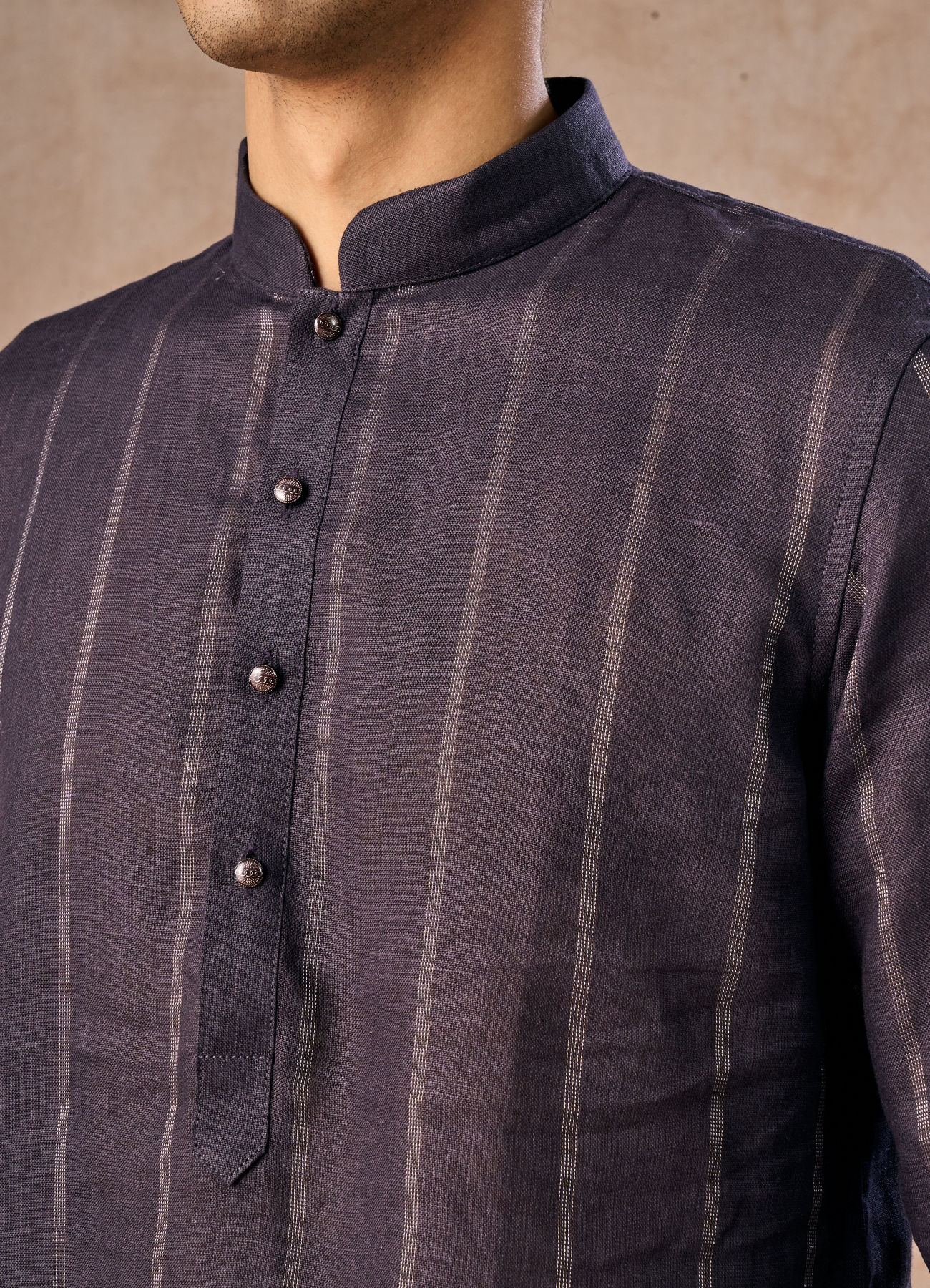 Manyavar Men Lavish Lavender Masterpiece Kurta