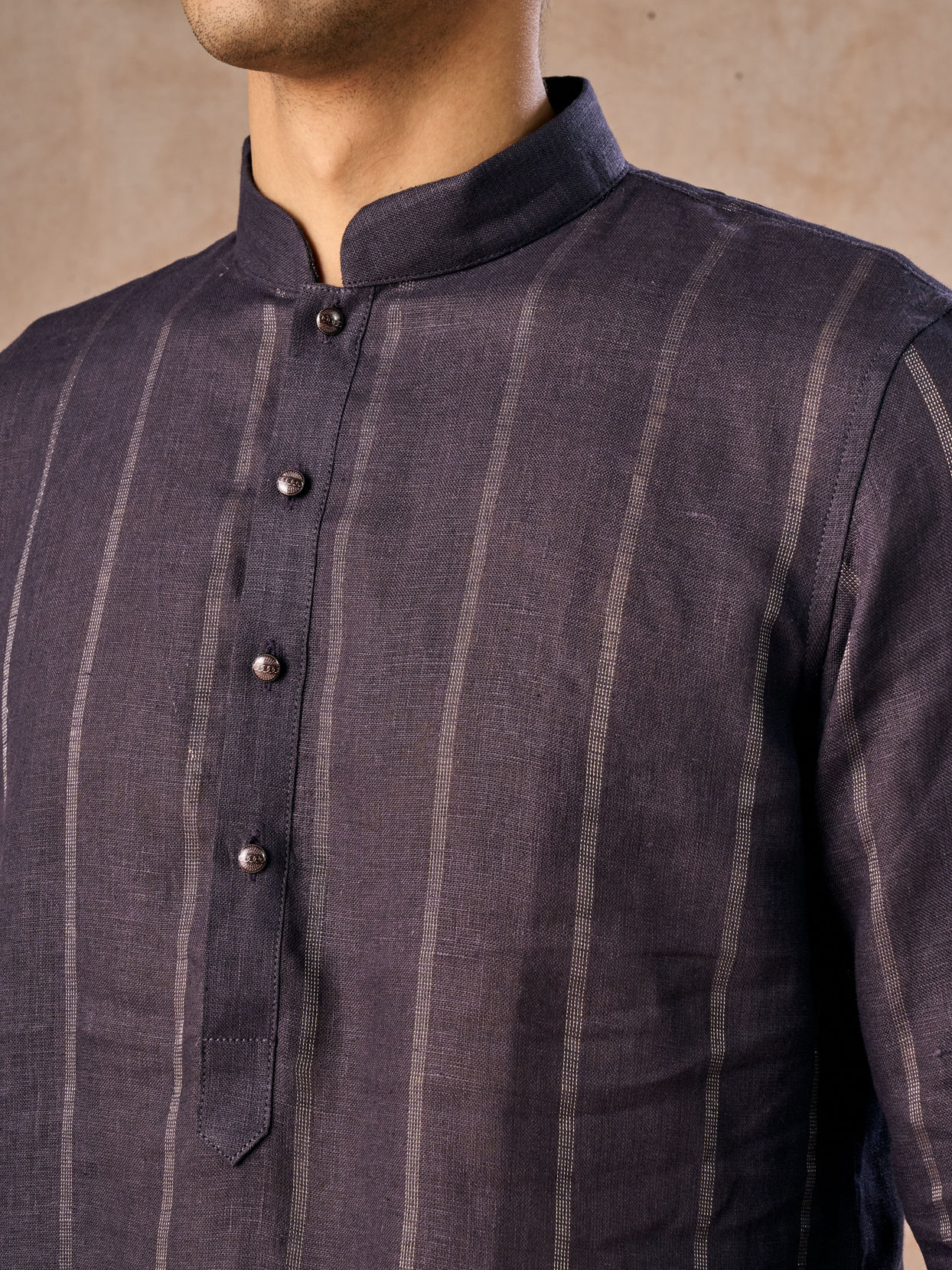 Manyavar Men Lavish Lavender Masterpiece Kurta