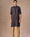 Manyavar Men Lavish Lavender Masterpiece Kurta