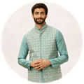 Kurta Jacket Set