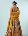 Mohey Women Mustard Yellow Elegance Lehenga
