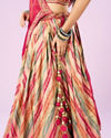 Mohey Women Rani Pink Festive Lehenga