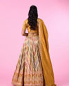 Mohey Women Elegant Mustard Yellow Lehenga
