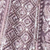 Regal Lilac Net Bridal Lehenga