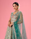 Mohey Women Emerald Bliss Lehenga