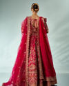 Mohey Women Pink Silk Bridal Lehenga with Moti Work