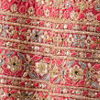 Pink Chinon Lehenga with Mirror Work