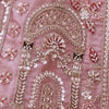 Pink Silk Lehenga with Cutdana Work