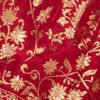 Maroon Art Silk Bridal Lehenga Set with Dupatta